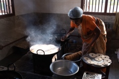 Preparation of "delicacies" in Chettinad